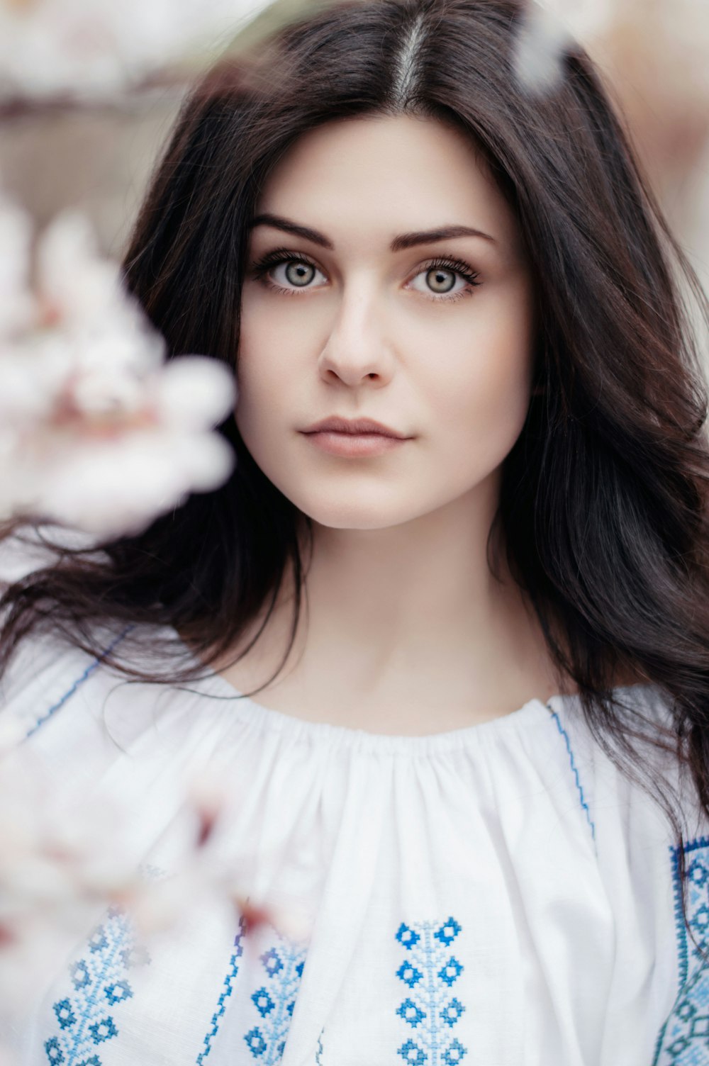 Warm portrait stock — placeholder